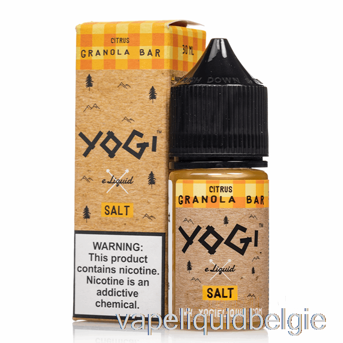 Vape Vloeibare Citrus Mueslireep - Yogizouten E-vloeistof - 30 Ml 35 Mg